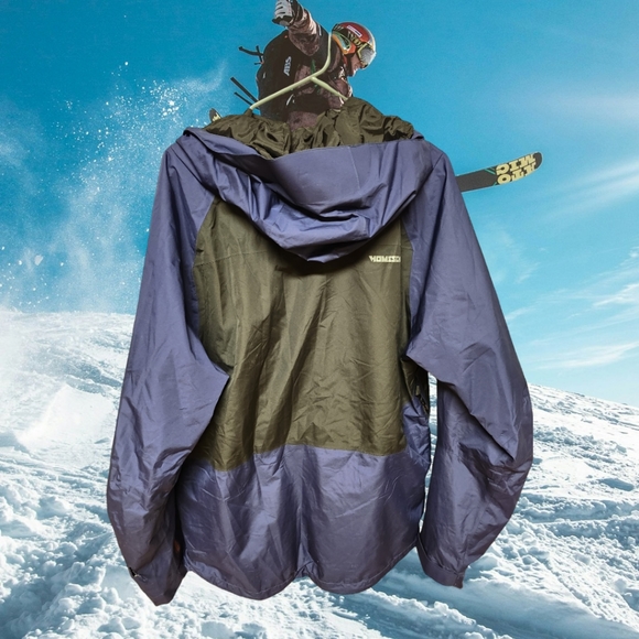 Homeschool Snowboard ski jacket, blue and black, size Large - Picture 2 of 4